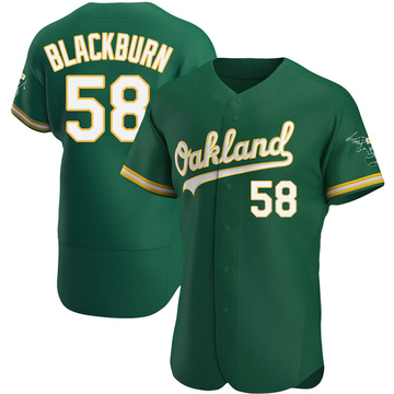 2019 Oakland A's Athletics Paul Blackburn #58 Game Used White Jersey  Atleticos - Game Used MLB Jerseys at 's Sports Collectibles Store