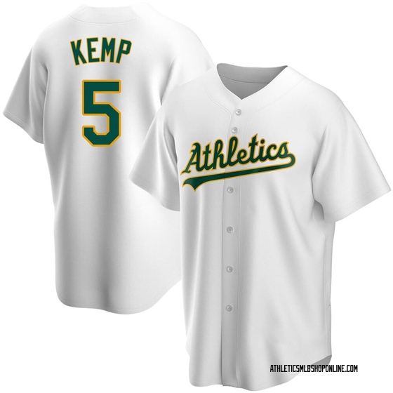 Youth Oakland Athletics Tony Kemp White Home Jersey - Replica