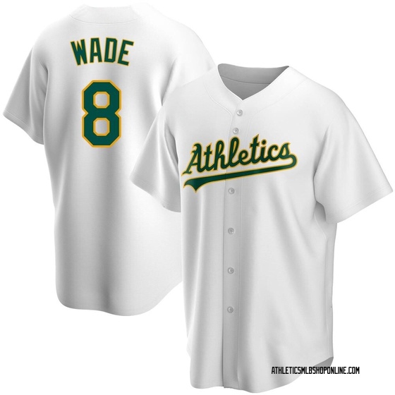 Youth Oakland Athletics Tyler Wade White Home Jersey - Replica